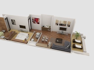 1 Bedroom Apartment